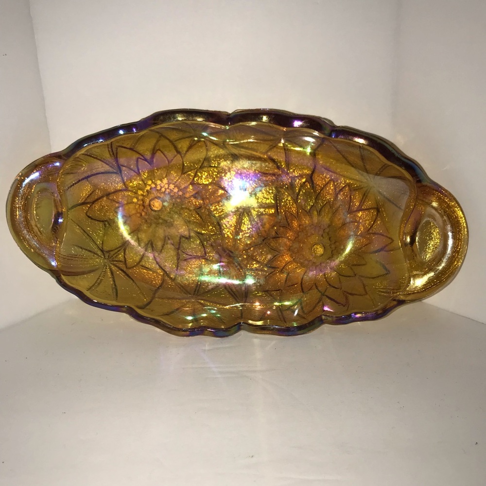 Carnival Glass Dish